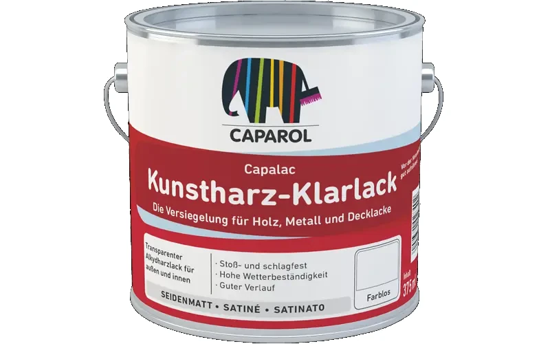 Caparol Capalac Kunstharz-Klarlack, seidenmatt, 750ml
