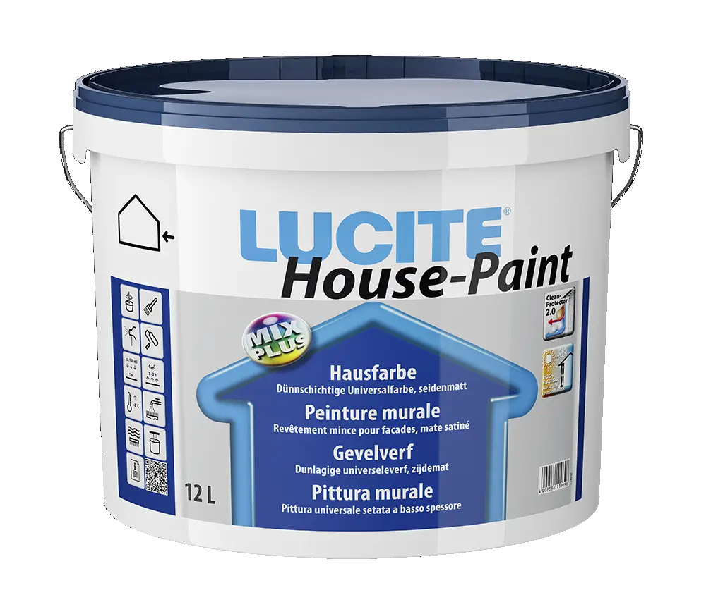 Lucite House-Paint 1000T weiß, 1l