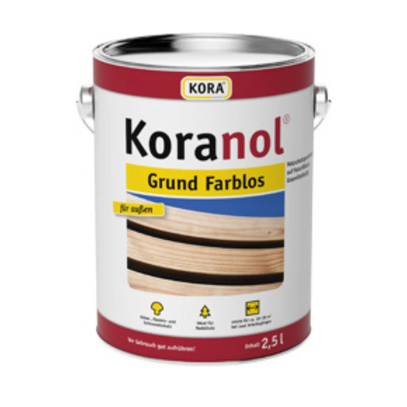 Koranol Grund farblos, 2,5 Liter