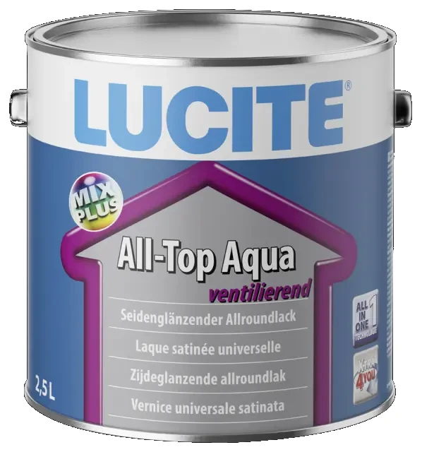 Lucite All-Top Aqua Satin, 2,5l